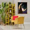 Stupell Industries Woman on Moon with Starlight Floating Frame By Daniela Santiago